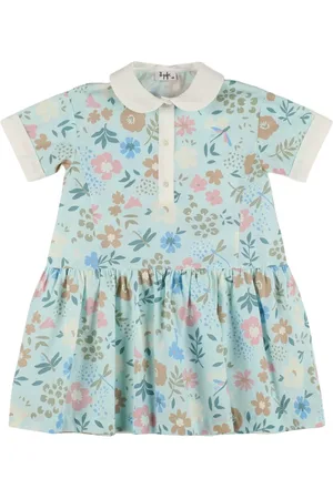 Il gufo Cotton Poplin Midi Dress