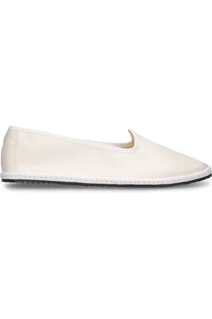 VIBI VENEZIA 10mm Snow Satin Slippers