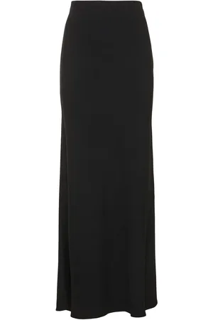 Ami Maxi Satin Long Skirt