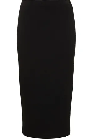 ANDREADAMO Technical Split Midi Skirt