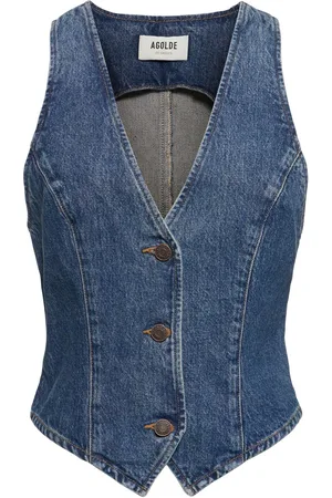 AGOLDE Heller Cotton Denim Vest