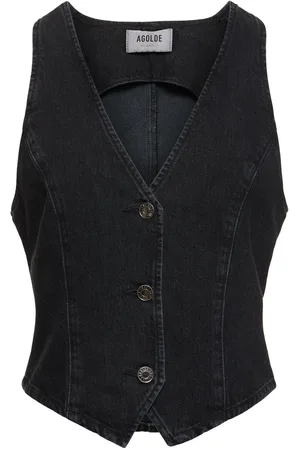 AGOLDE Heller Cotton Denim Vest