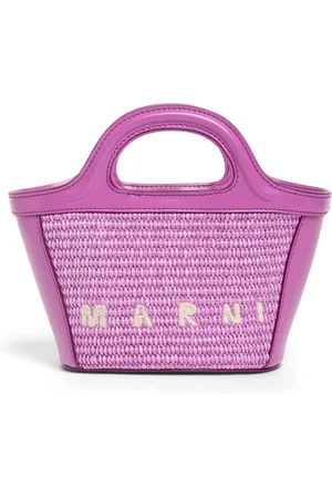 Marni Tropicalia Top Handle Bag W/ Logo