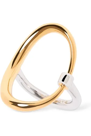 CHARLOTTE CHESNAIS Bague Turtle Vermeil & Silver Ring