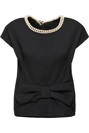 JUNYA WATANABE Dobby Tech Top W/bow