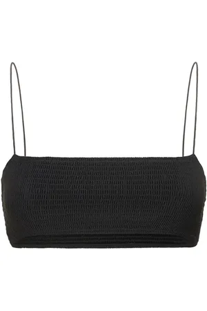 Totême Smocked Bikini Top
