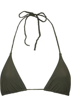 Totême Braid Tie Triangle Bikini Top