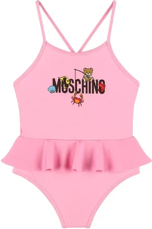Moschino Printed Lycra One Piece Swimsuit