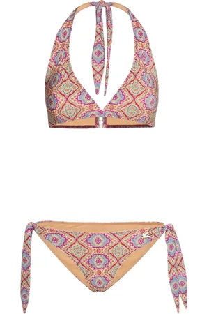 Etro Printed Lycra Triangle Bikini Set