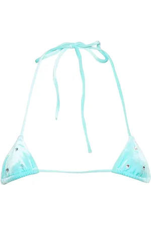 Dsquared2 Embellished Chenille Triangle Bikini Top