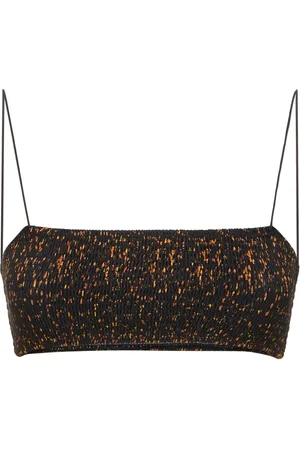 Totême Smocked Bikini Top