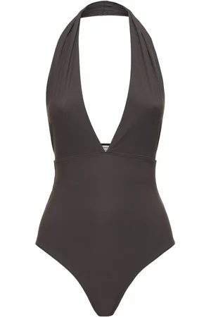 Totême Halter Neck One Piece Swimsuit