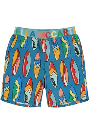 Stella McCartney Printed Recycled Nylon Swim Shorts