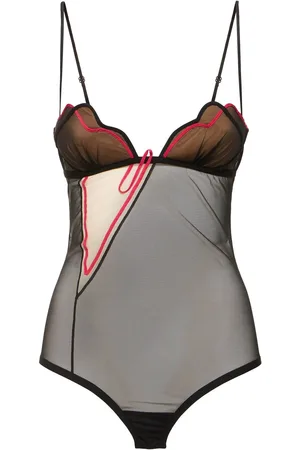 Nensi Dojaka Heartbeat Cutout Bodysuit
