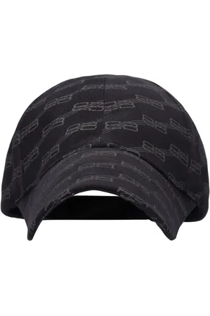 Balenciaga Bb Logo Printed Cotton Cap