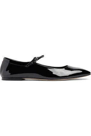 Aeyde 10mm Uma Patent Leather Ballerinas