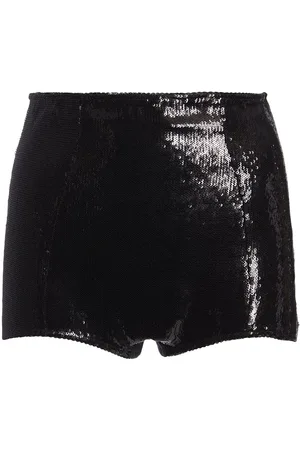 Dolce & Gabbana Sequined High Rise Hot Pants