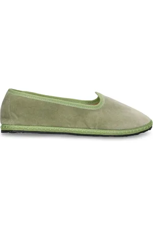 VIBI VENEZIA Cotton Velvet Loafers