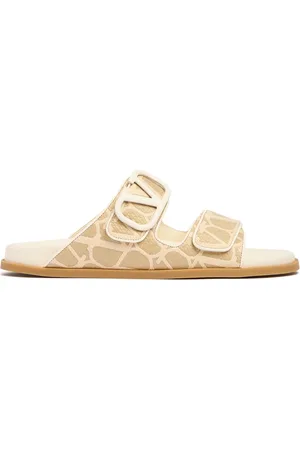 VALENTINO GARAVANI Vlogo Signature Woven Slides