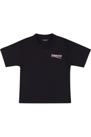 Balenciaga Political Embroidered Cotton T-shirt