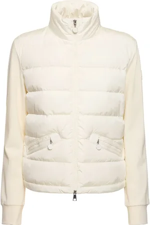 Moncler Padded Viscose Blend Zip-up Sweatshirt