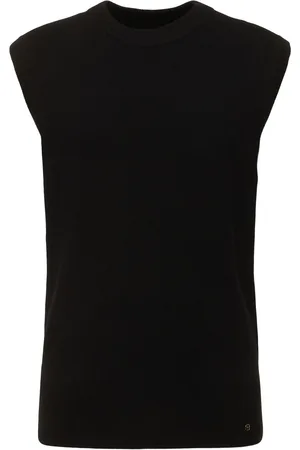 ANINE BING Ronan Knitted Cashmere Vest
