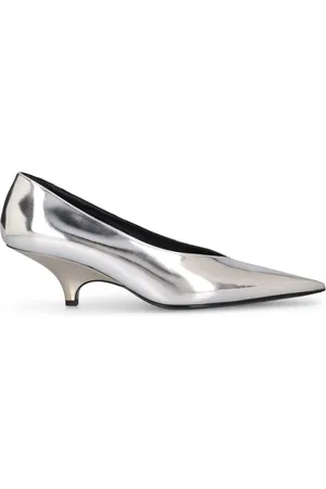 Totême 55mm The Wedge-heel Mirror Pumps