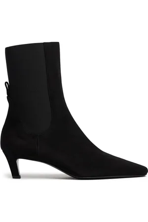 Totême 60mm The Mid Suede Ankle Boots