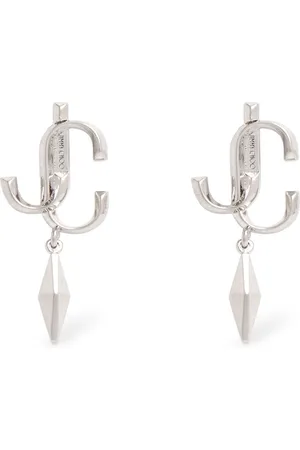 Jimmy Choo Diamond Drop Earrings