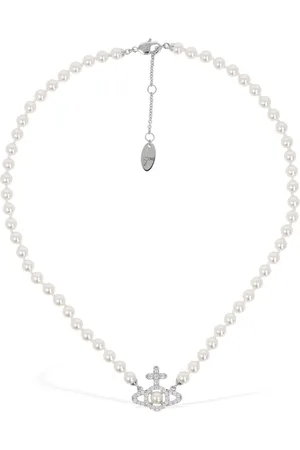 Vivienne Westwood Olympia Faux Pearl Collar Necklace