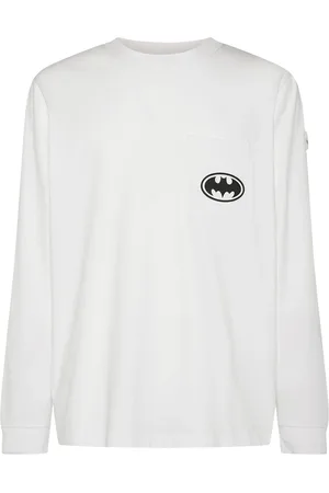 Moncler Batman Cotton Jersey Long Sleeve T-shirt