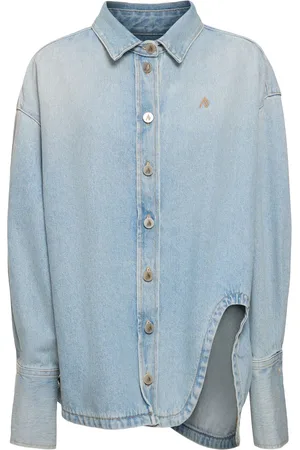The Attico Shirt Denim Jacket