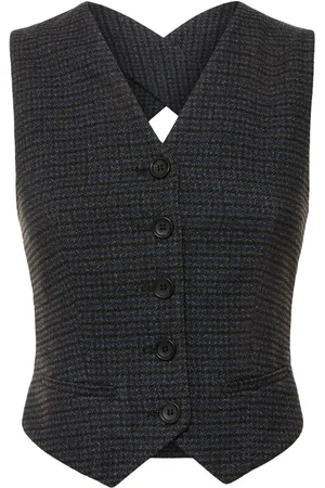 Serafini Houndstooth Tech Vest