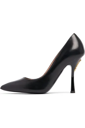 Moschino 100mm Leather Pumps