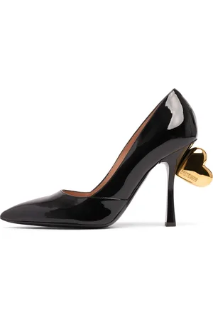 Moschino 100mm Patent Leather Pumps