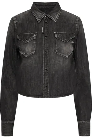Dsquared2 Denim Cropped Shirt