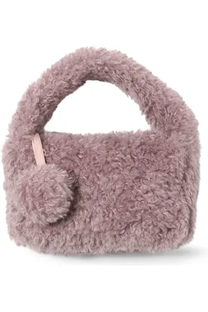 Il gufo Plush Top Handle Bag