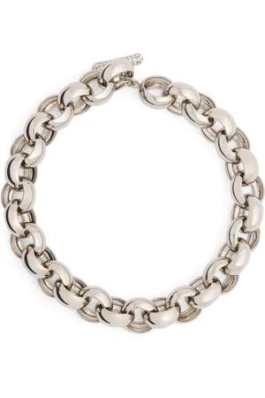 Marni Chunky Chain Necklace W/ Crystals