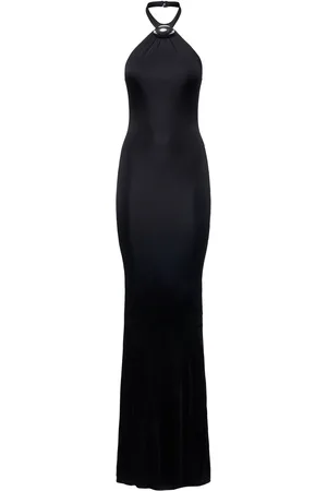 GIUSEPPE DI MORABITO Viscose Jersey Maxi Mermaid Gown