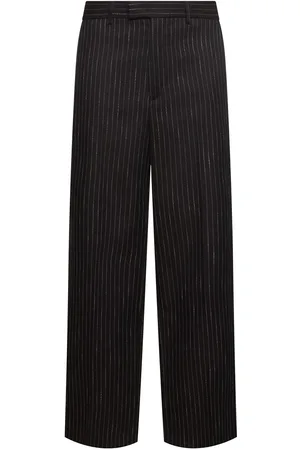 Msgm Pinstripe Wool Pants
