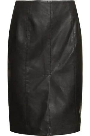 Msgm Viscose Blend Midi Skirt