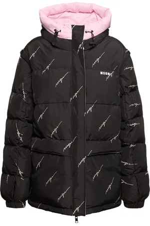 Msgm Printed Down Jacket
