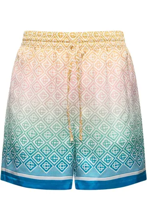Casablanca Silk Shorts W/ Drawstring