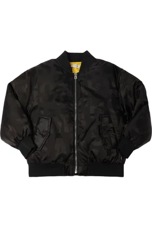 Marc Jacobs Poly Monogram Bomber Jacket