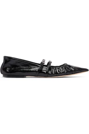 Msgm 5mm Naplak Ballerina Flats