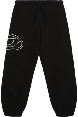 Diesel Cotton Sweatpants W/logo Detail