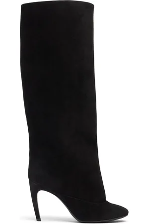 Sergio Rossi 90mm Suede Tall Boots
