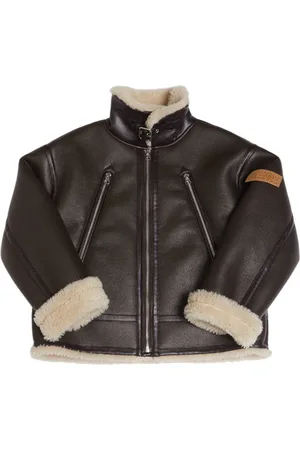 Maison Margiela Faux Shearling Leather Jacket