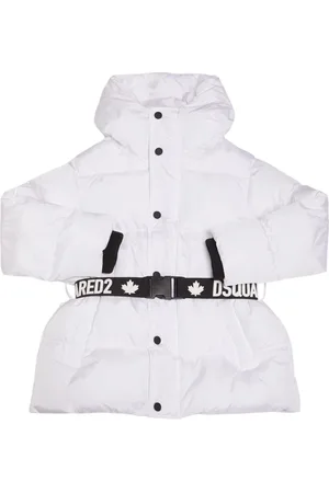 Dsquared2 Hooded Nylon Puffer Jacket