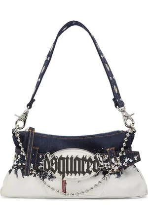 Dsquared2 Gothic Denim Shoulder Bag